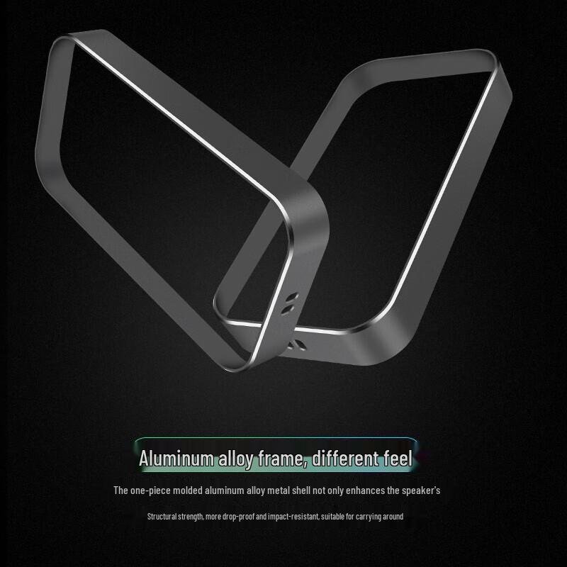 Compact Metal Portable Bluetooth Speaker