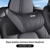 AFV1 Neck Pillow Headrest Pillow Car Seat Neck Rest Accessories For Jeep Renegade Wrangler JL JK Gladiator Willys Liberty Trail Hawk