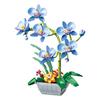 Creative Bouquet Orchid Flowers Building Blocks City Romantic Home Decoration Diy Friends Bricks Toys For Children Girls Gifts