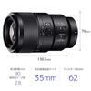 Sony Macro Full Size FE 90mm Macro G OSS G Lens for Digital Single Lens Camera Genuine Lens SEL90M28G F2.8 [E Mount]