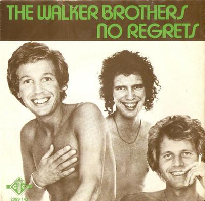 7-дюймовая пластинка WALKER BROTHERS No Regrets 2099142 GTO 1976 Нидерланды Рок Б/у