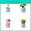 Toy Short Plush Mushroom Forest Plant Pot Lucky Grass Gift Girls Home Decoration