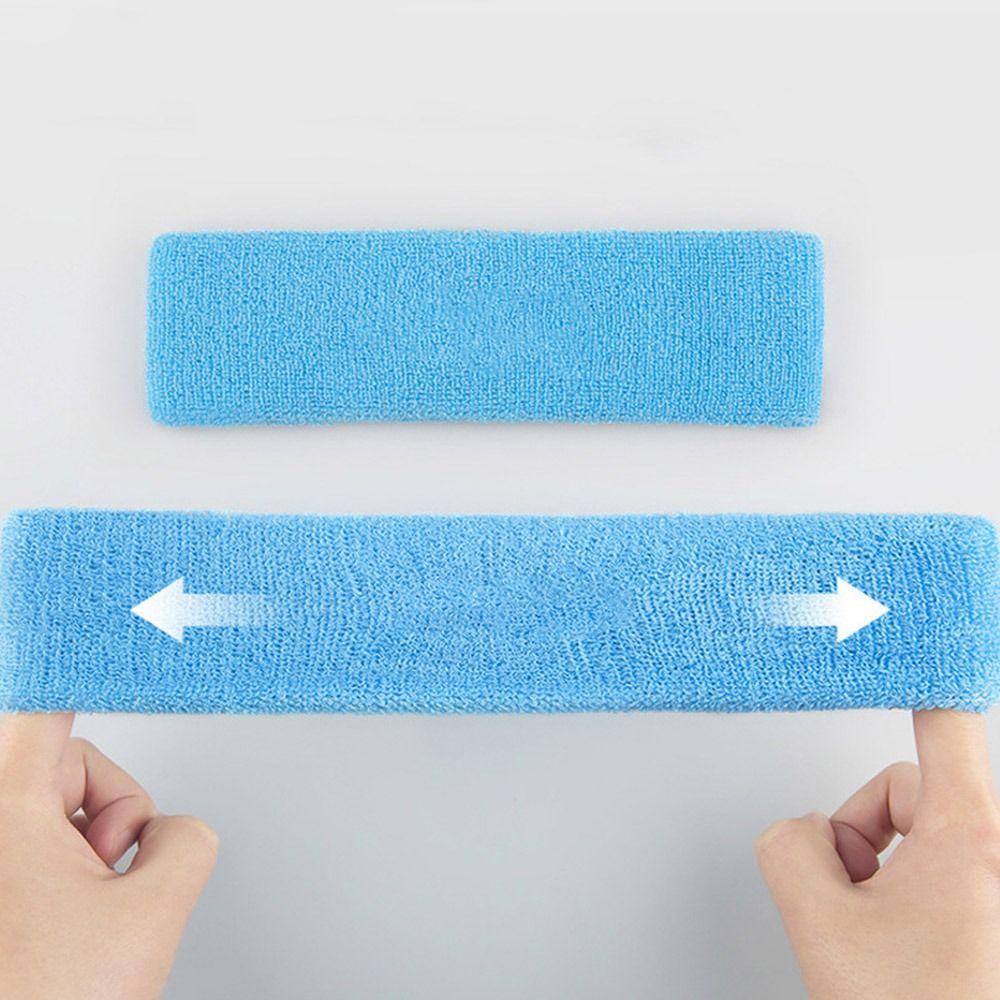 Резинка для волос для занятий йогой и фитнесом, эластичная повязка на голову, спортивная повязка на голову, эластичное хлопковое полотенце