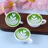 1pcs Dollhouse Miniature Food Resin Kawaii Simulation Mini Coffee Cup Necklace Keychain DIY Jewelry Making Accessories