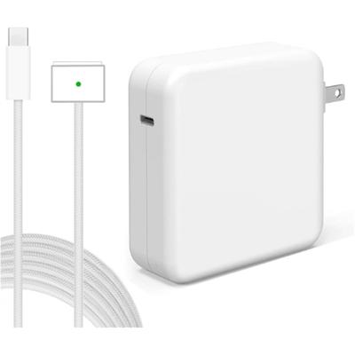 96 Вт Быстрое зарядное устройство USB-C на MagSafe 3 для Mac Book Pro 14 16 дюймов Mac Book Air 13 15 дюймов M4 M3 M2 M1 2025 2024 2023 2022 2021 с кабелем USB-C на MagSafe 3 длиной 6,6 фута
