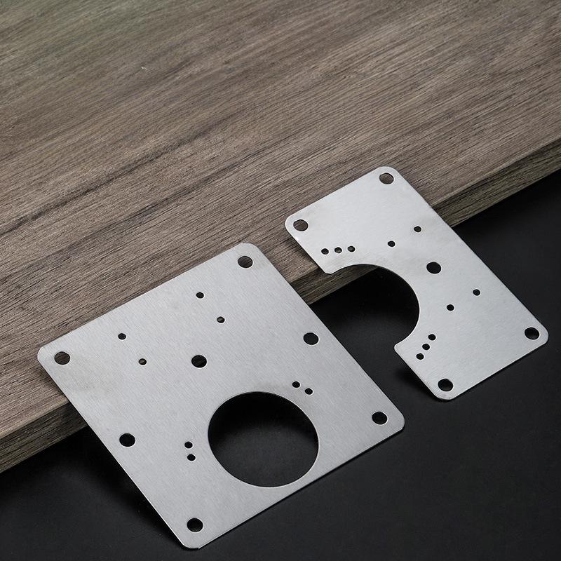 Ремонтная пластина из нержавеющей стали для дверок шкафа