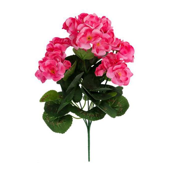 Искусственное украшение из цветов Устойчивое к УФ-лучам Реалистичная ветка искусственного шелкового цветка Декор для дома, офиса, свадебной вечеринки Искусственный цветущий декор Центральный элемент для стола