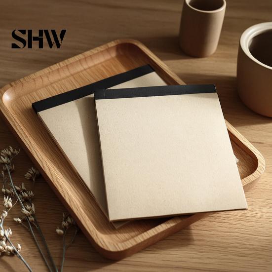Pocket Size Memo Pad Portable Note with Horizontal Lines, Tearable Stationery Writing Pad, Office Meeting Notebook A6 Notepad for Daily Notes