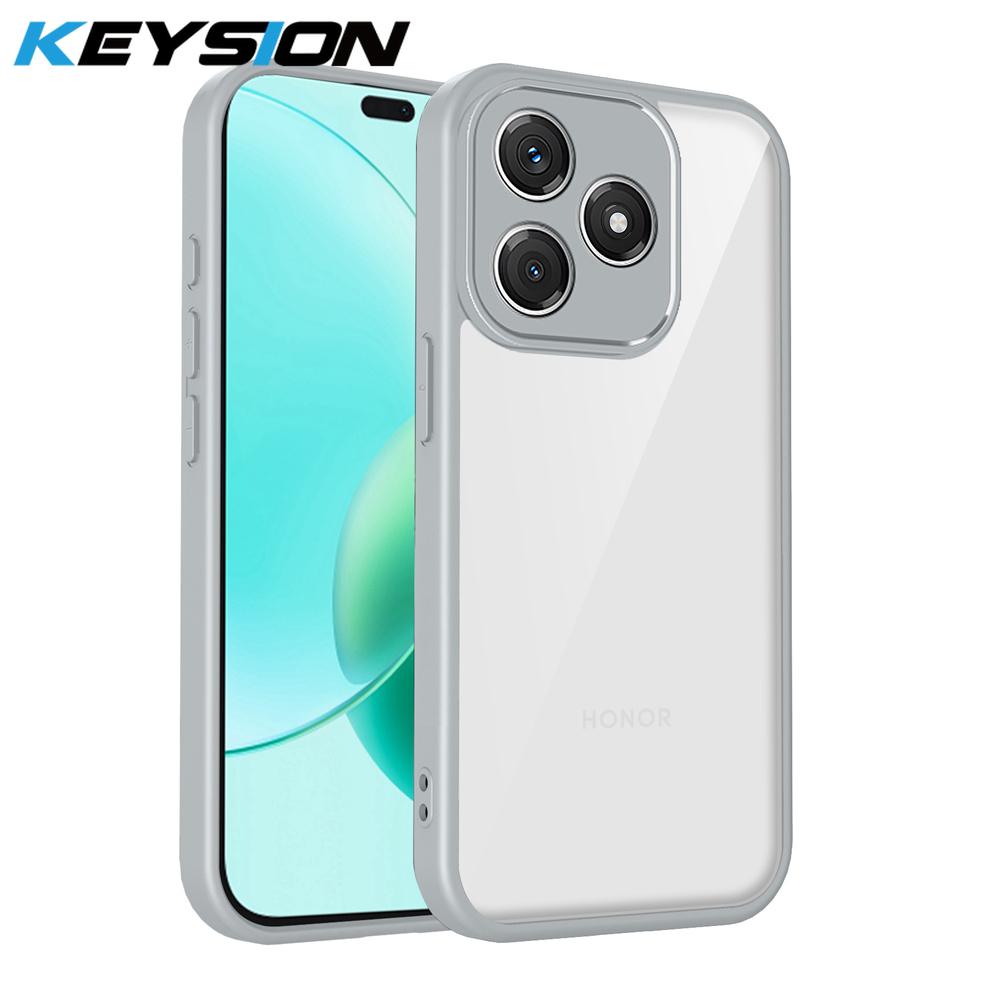 KEYSION Прозрачный чехол для телефона HONOR X5d Plus Мягкий силикон+ПК HD Прозрачная ударопрочная задняя крышка телефона для Huawei Honor X5c Plus