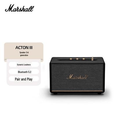 Marshall Домашняя Bluetooth-колонка Acton III, вилка CN (адаптер в комплекте)