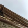 [Pre-Owned] Gucci Beauty Case With Interlocking G 'Beige/Ebony/Brown Sugar' - Very Good #1V05W8K