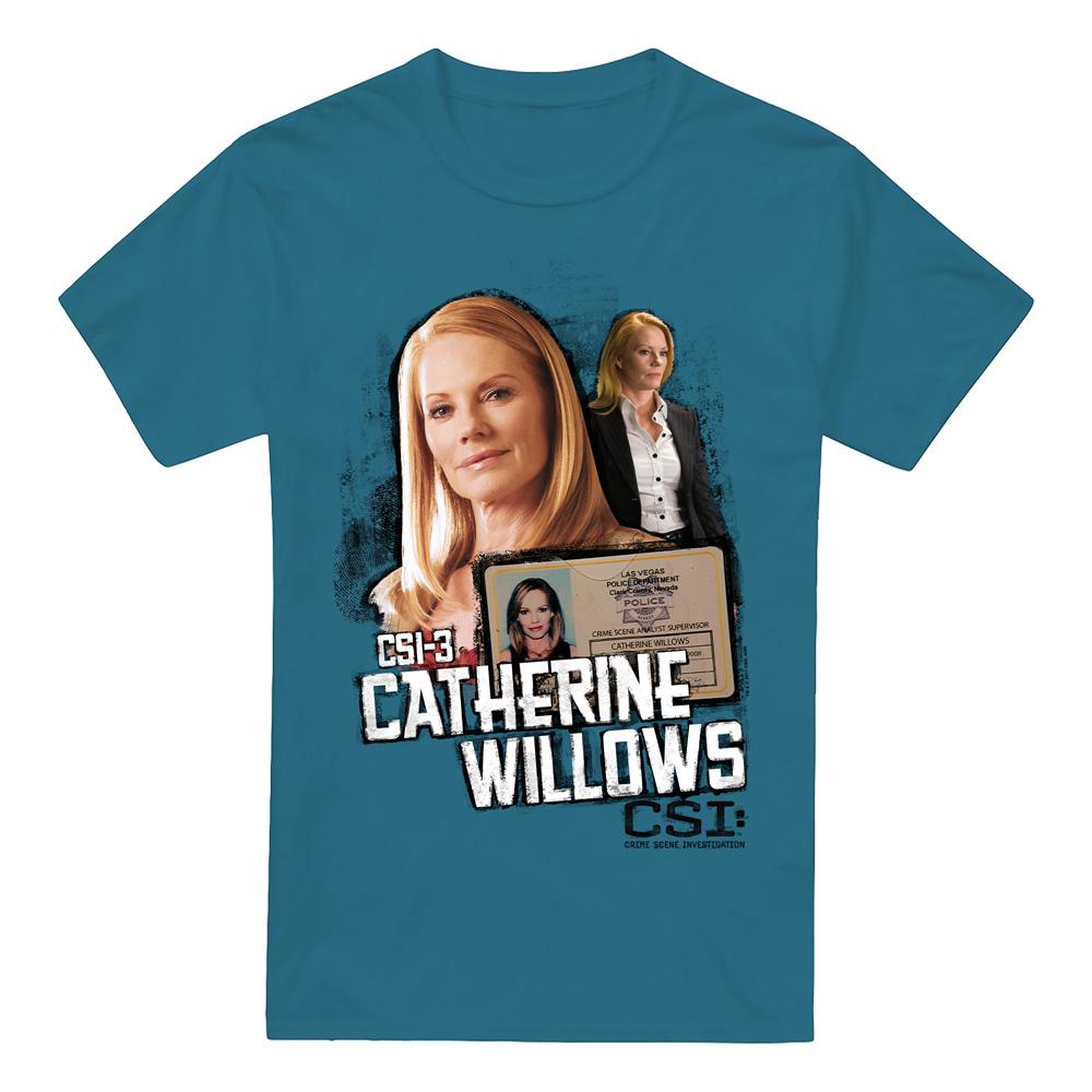 CSI Mens Catherine Willows T-Shirt