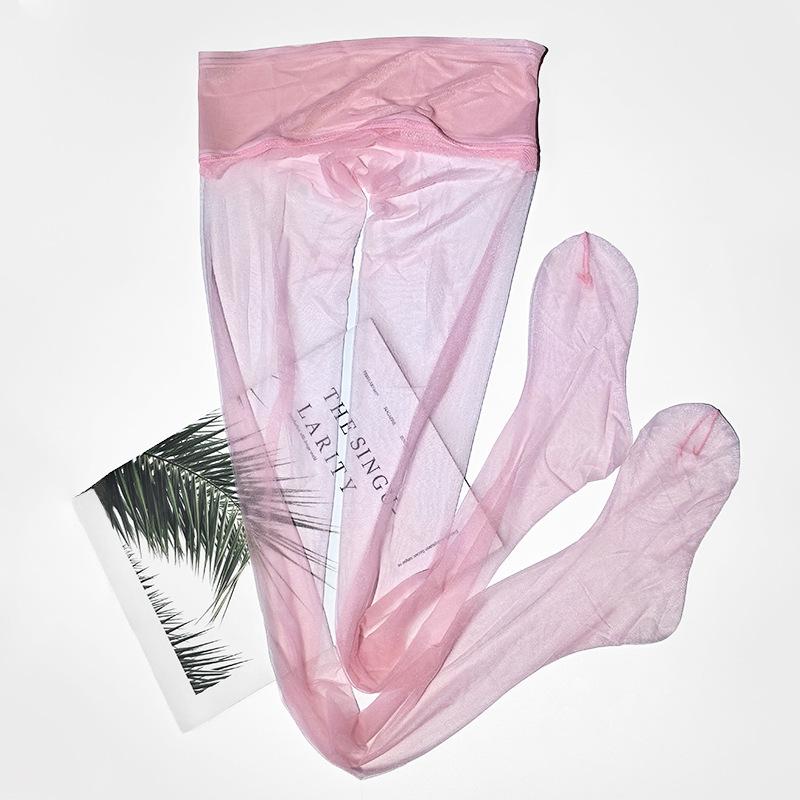 Женские чулки Бесшовные сетчатые Ультратонкие Шелковистые Прозрачные колготки Большого размера Ультраэластичные Для ночного клуба Прозрачные колготки