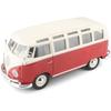 Model Car - MAISTO - Volkswagen T1 Combi Samba M31956 - Metal - Red, 1/25th Scale