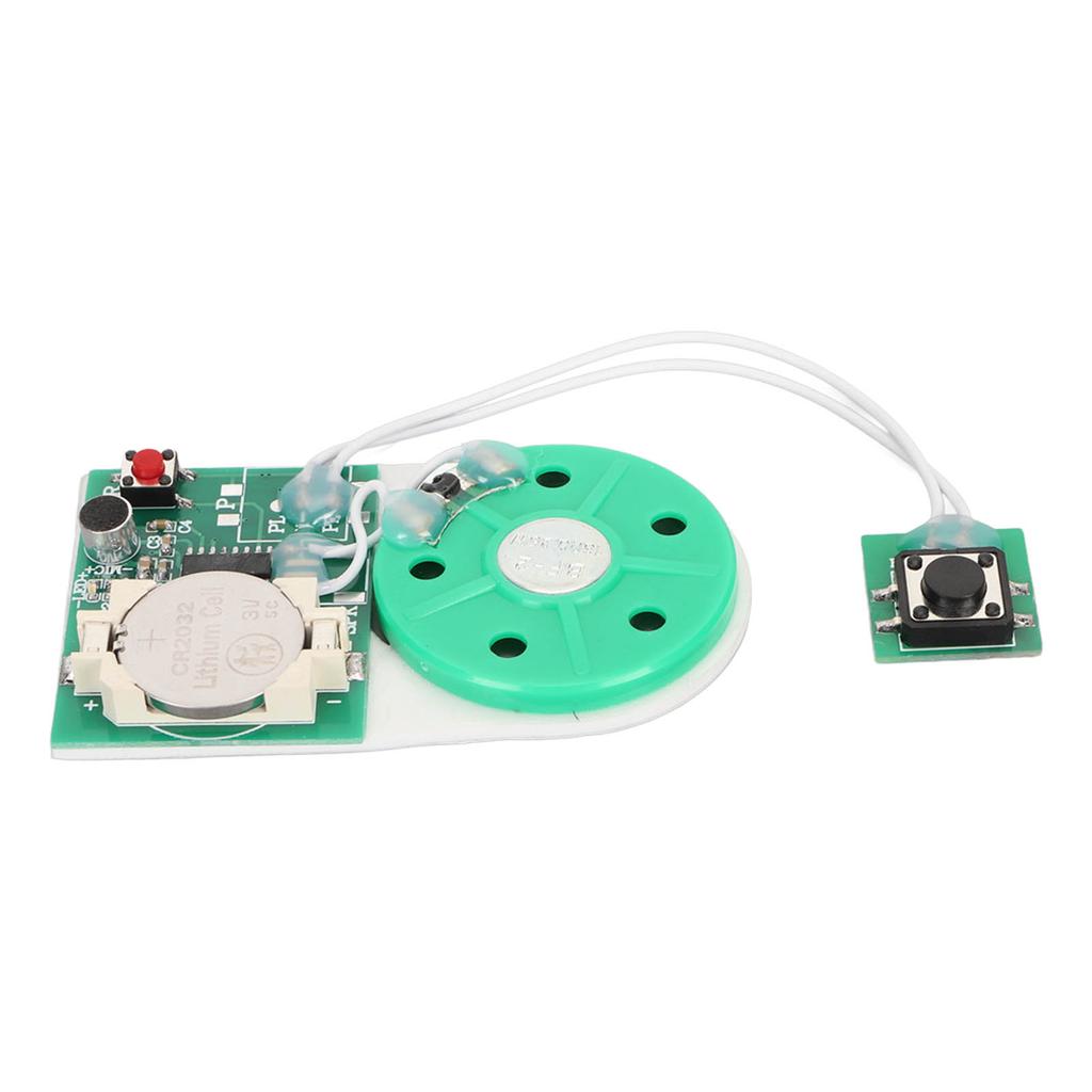25 Second Recording Playback Module Key Recording Greeting Card Sound Recorder Board with Double Sided Tape