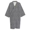 Soft To the Japanese Front Home Work Hotel Bathrobe, Jinbei, Pajamas, Yukata, Men's, Women's, 100% Cotton, Touch, Style, Opening, Nightwear, Wear,