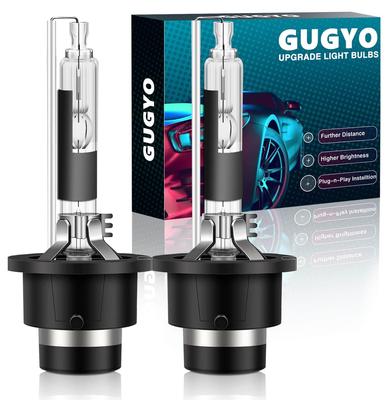 GUGYO D4R HID лампа 6500K автомобильная HID фара D4R оригинальная сменная автомобильная HID лампа 12 В 35 Вт 2 года гарантии упаковка из 2 шт.