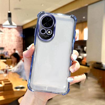 Ударопрочный чехол для линзы для Huawei Y9S Nova 11i Y70 Y90 Y61 12i Y72 8 9 SE 10 11 12 13i 13 Y63 Y73 Pura 70 80 Покрытый силиконовый чехол