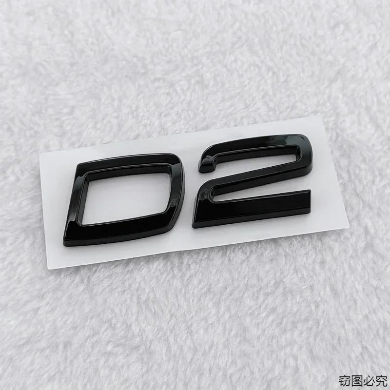 3D Значок-эмблема на задний багажник автомобиля ABS для Volvo D2 D3 D4 D5 D6 D7 Логотип V40 S40 S60 S70 S80 V50 Внешние аксессуары