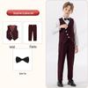 Children's Autumn/Winter Suits: British Gentleman, Flower Girl, Wedding, Boy's Piano, and Host Performance Styles