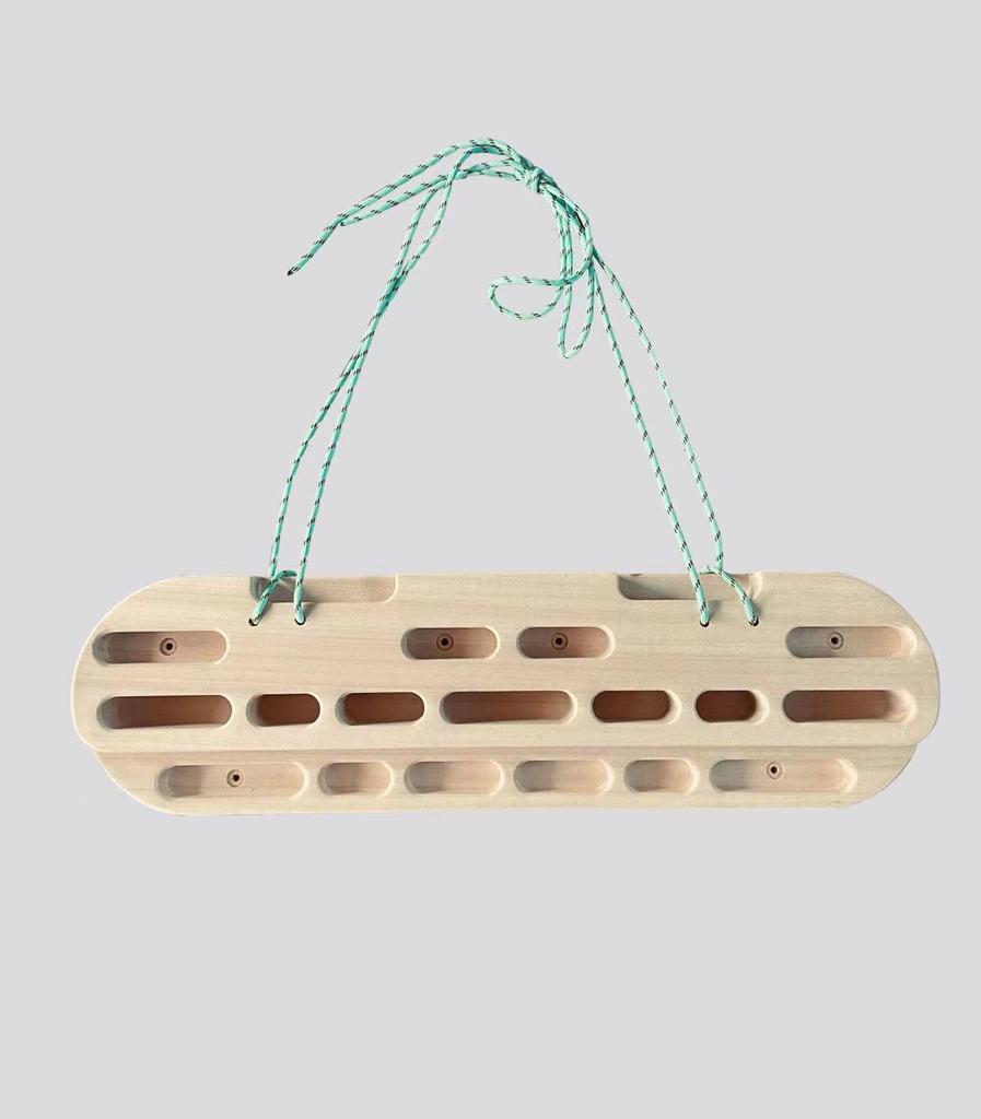 Портативный настенный деревянный фингерборд для скалолазания и подтягиваний