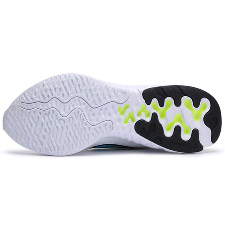 Nike Мужские кроссовки Renew Run 2 Volt белые черные светло-голубые-Fury CU3504-100