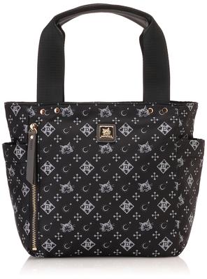 Сумка-тоут Cat Dayan, легкая водоотталкивающая синтетическая кожаная сумка для поездок на работу, мини-сумка Dayan Cat, черная [Wachifield], женская, WTSK-02