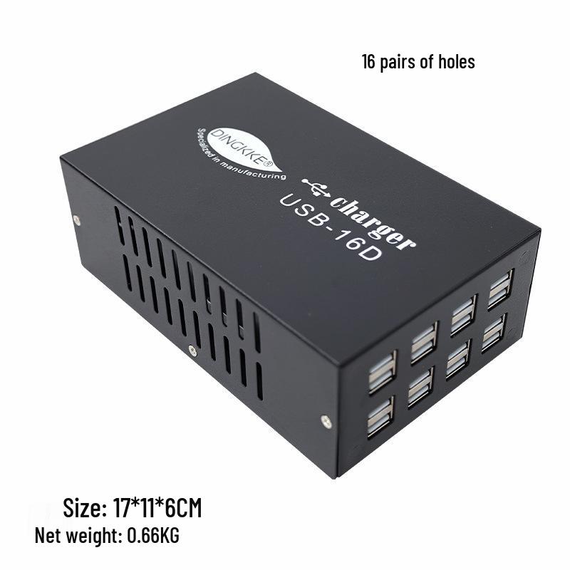 Многопортовое USB-зарядное устройство: Станция на 10-100 портов с быстрой зарядкой PD/QC3.0 - Charger King