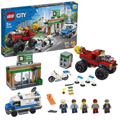 LEGO Городская полиция ограбила грузовик-монстр 60245