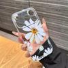 Прозрачный фиолетовый чехол для телефона Apple iphone 17 Pro Max 16 15 14 Plus 17Air Розовый цветок масляная живопись Ударопрочный чехол