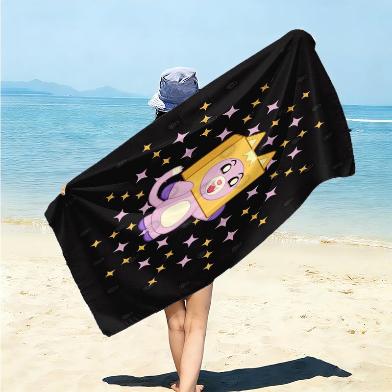 1Pc Box Friends Picnic Party Beach Towel Microfiber Beach Towel Thin Absorbent For Beach Swimming Yoga Bath Sports 091724
