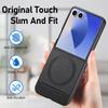 Comfortable Leather Folding Magnetic Case for Samsung Galaxy Z Flip7 5G Flip 7 6 Flip6 Flip4 Flip 5 4 3 Flip3 Accessories