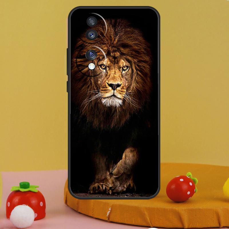 Чехол "Король Джунглей Лев" для Honor 200 Pro X9a X9c X8a X7a X6a X7 X8 X9 X8b X9b 50 70 90 Magic 5 6 Lite