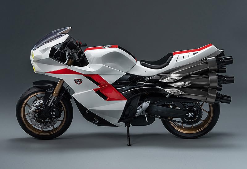 GOOD SMILE COMPANY Shin Kamen Rider Transforming Cyclone for Kamen Rider 2 Kamen Scale ABS PVC POM Zinc Alloy Painted Movable Figure Fig-Zero 1/6 No.