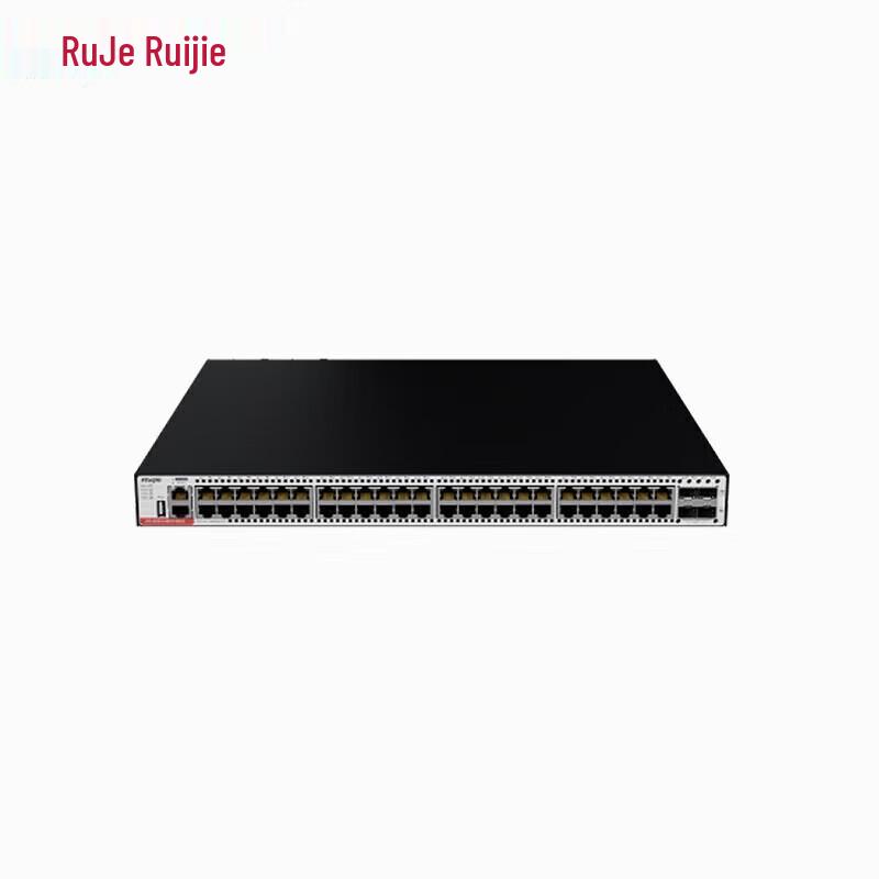 Ruijie RG-S5310-48GT4XS-P-E 48-Port Gigabit PoE+ Layer 3 Managed Switch
