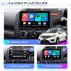 Автомобильная магнитола Android стерео для Honda Jazz 3 2015-2020 Fit 3 GP GK 2013-2020 2 Din Мультимедийная навигация Carplay Авторадио GPS WIFI Головное устройство 4 + 64 ГБ