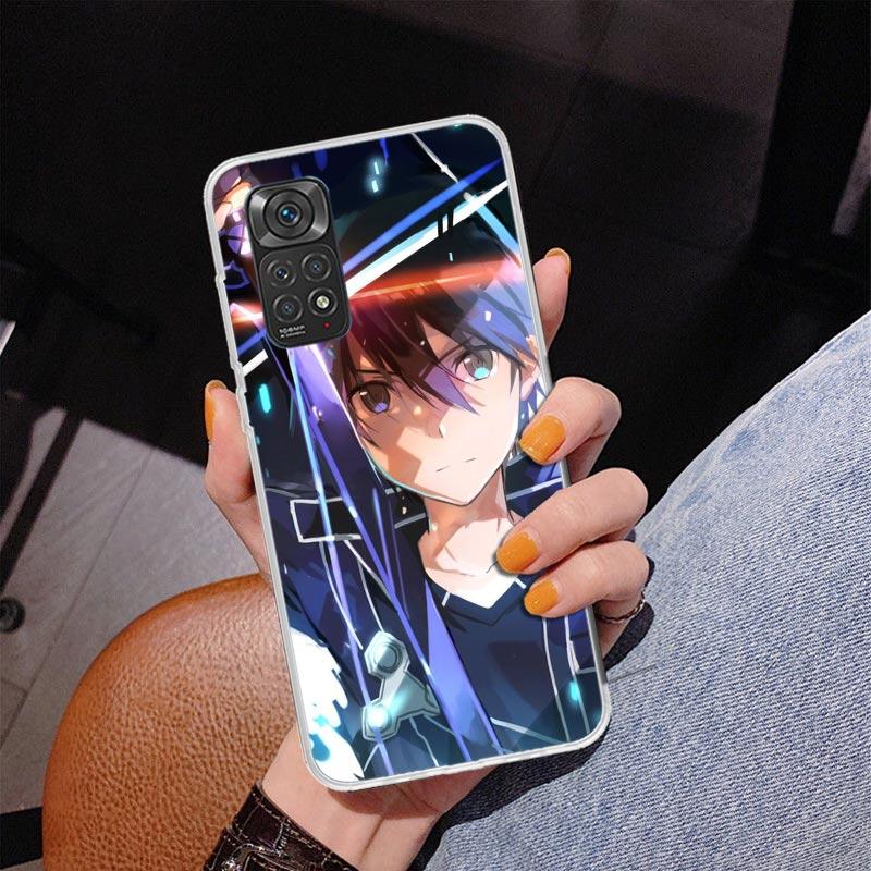 Sword Art Online Anime Phnoe Case for Phnoe Case for Xiaomi Redmi Note 15 14 14S 13 Pro Plus 12 12S 11S 11E 10S 10 11T 5G Unique