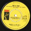 7-дюймовая пластинка BOOKER T & THE MG'S - Time Is Tight / Hang 'Em High STAX119 Stax 1969 UK Соул/Фанк Б/У