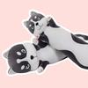 Husky Plush Doll  Soft Stuffed Animal 110/130cm Long Fluffy Dog Pillow Decorative Animal Shape Cushion for Waist And Back Support