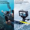 Screen Protectors for DJI Action 5 Pro 9H Tempered Glass Lens Film Protector Action 5 Pro Accessories Bubble-Free Alignment Fram