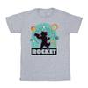 Guardians Of The Galaxy Volume 3 Boys Rocket Raccoon Badge T-Shirt