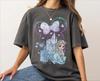 Новейшая Хит Продаж Disney Футболка с коротким рукавом Ретро Принцесса Замороженных Эльза Свободная Дышащая Футболка Женская Одежда
