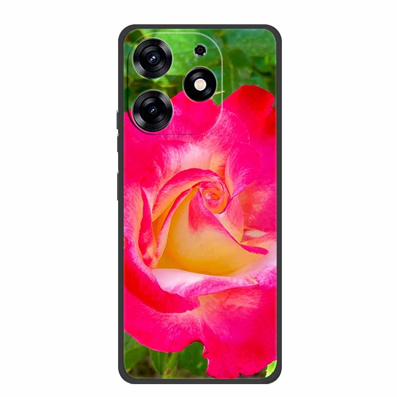 Чехол для Tecno Spark 20 Pro KJ6 Мягкий ТПУ Силикон Расписная Кошка Задняя Крышка для Tecno Spark 20 Pro 4G Чехол для Телефона Fundas Spark20 Pro