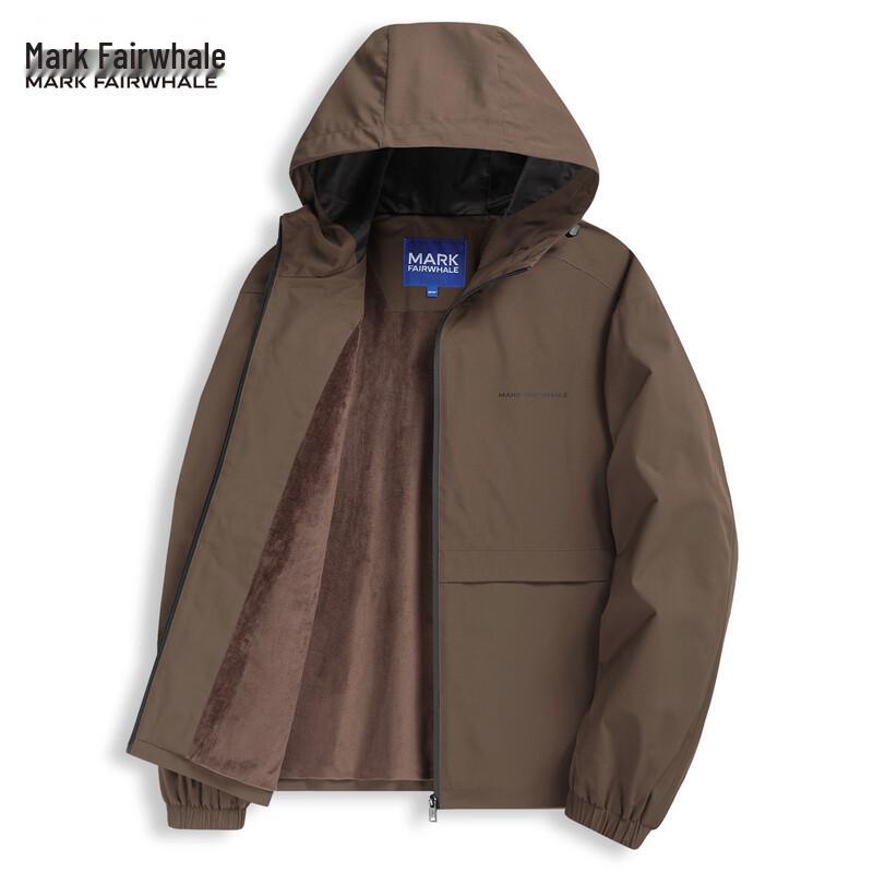 Mark Fairwhale Men's Windproof Hooded Workwear Jacket