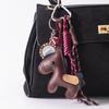 1 Piece PU Leather Pony Woven Rope Backpack Pendant Bag Hanging Bag Accessories Spare Parts for Bags