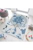 Eliana Home Washable Printed Carpet LNA4061