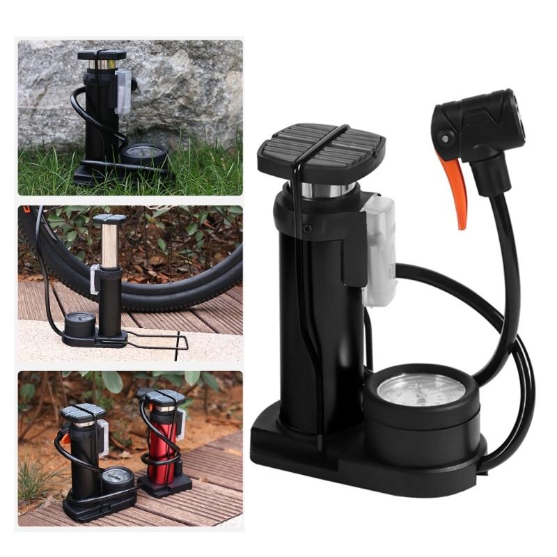 Насос для горных велосипедов, 140 фунтов на кв. дюйм, велосипедные воздушные насосы с манометром