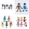 Colorful Plastic Fnaf Action Figure Toy Set Ideal For Junior Years Old)