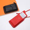 Korean Style Women's Crossbody Mini Phone Bag with Buckle