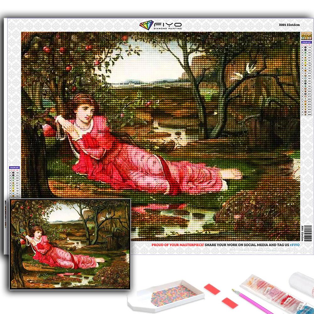 Набор для вышивки крестом DIY Алмазная вышивка Мир Шедевр Алмазная картина Домашний декор